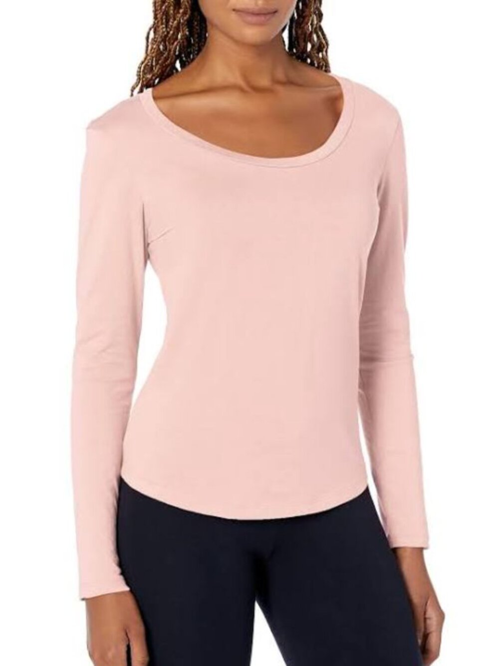Theory Cotton Long Sleeve Top